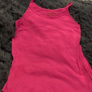 Pink tank top